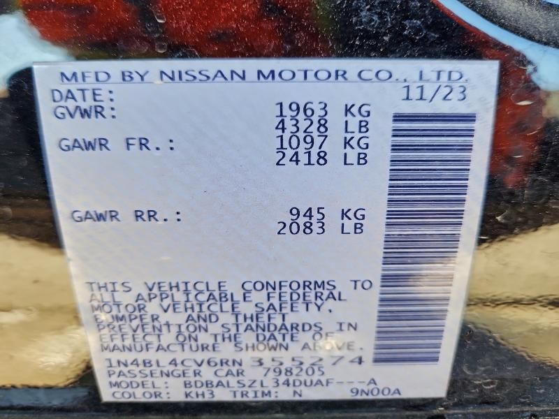 2024 Nissan Altima sr