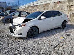 Salvage cars for sale from Copart Walton, KY: 2017 Toyota Corolla l