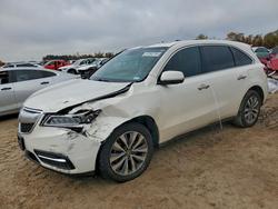 Acura mdx salvage cars for sale: 2015 Acura Mdx Technology