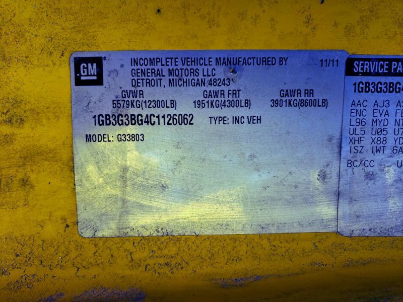 2012 Chev Rolet Express School Bus