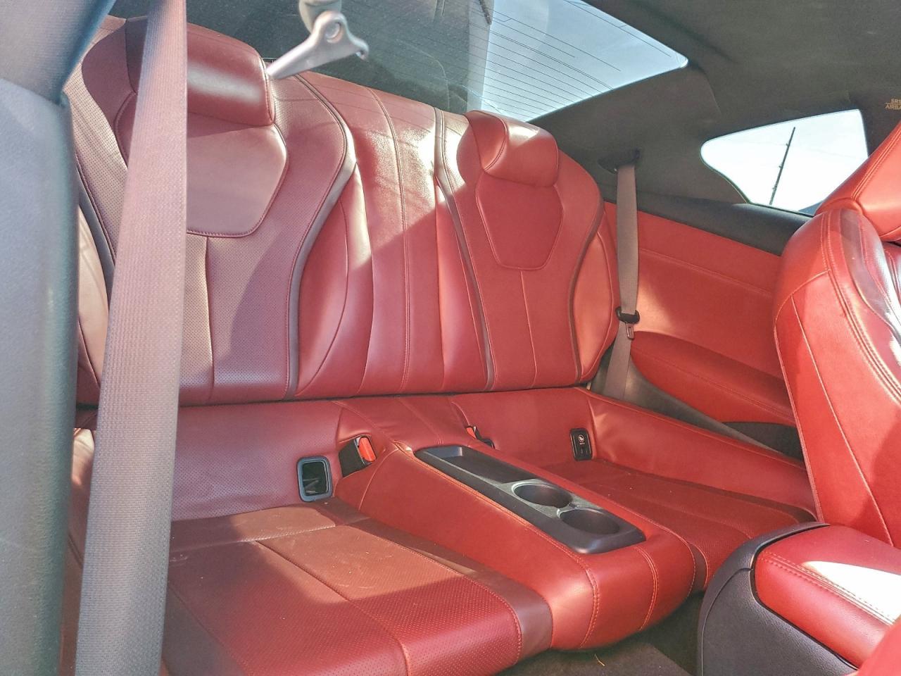 2018 Infiniti Q60 red Sport 400
