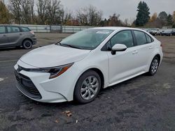 Toyota Corolla salvage cars for sale: 2025 Toyota Corolla le