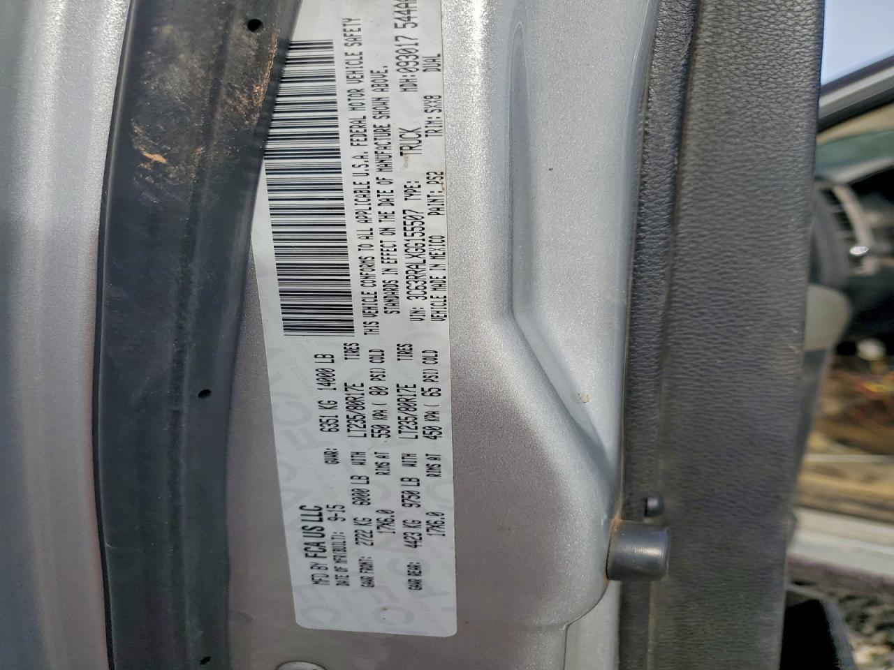 2016 Dodge RAM 3500 Tradesman Regul