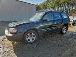 Subaru salvage cars for sale: 2004 Subaru Forester 2.5x