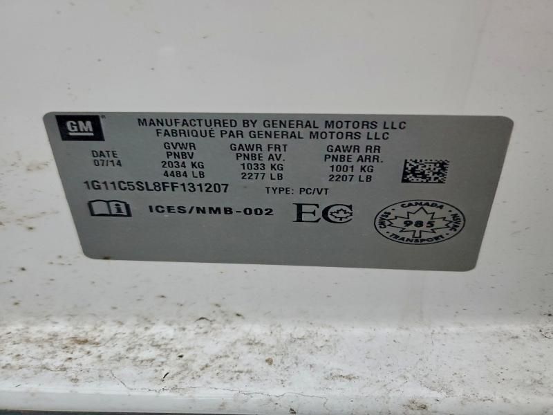 2015 Chevrolet Malibu 1LT