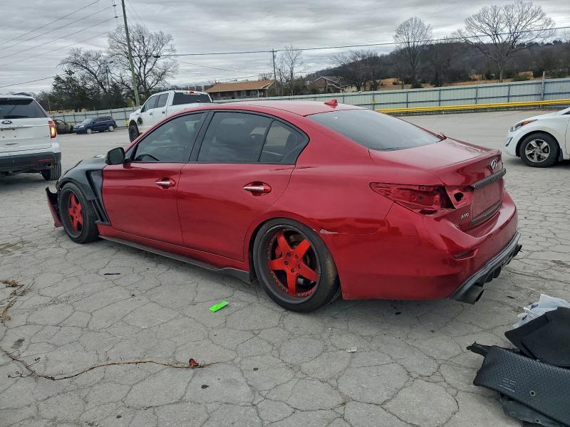 2017 Infiniti Q50 red Sport 400