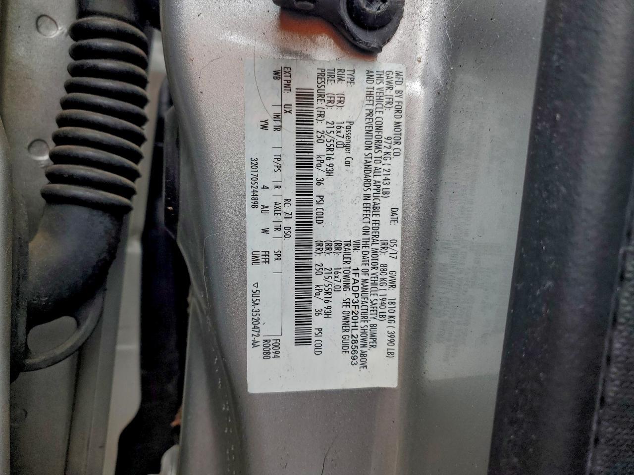 2017 Ford Focus se