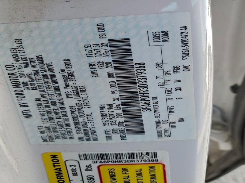 2013 Ford Fusion se
