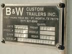 1998 B&W Custom BV 19 Fiber Optic Splcling Trailer