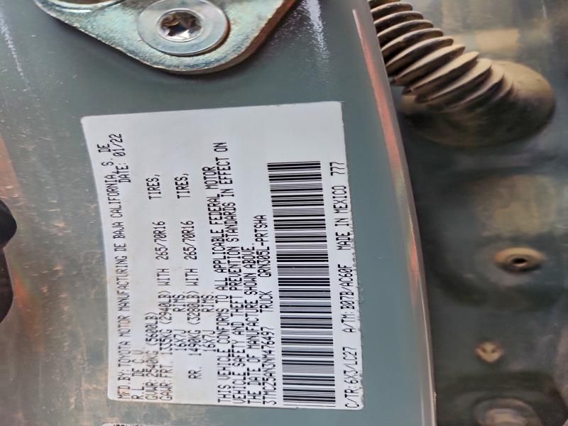 2022 Toyota Tacoma Double cab