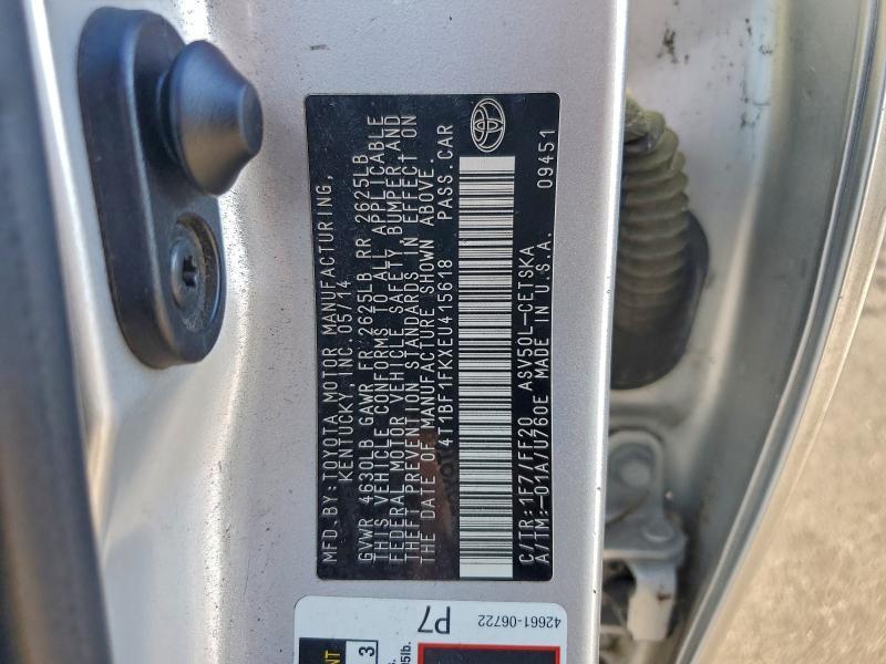 2014 Toyota Camry l