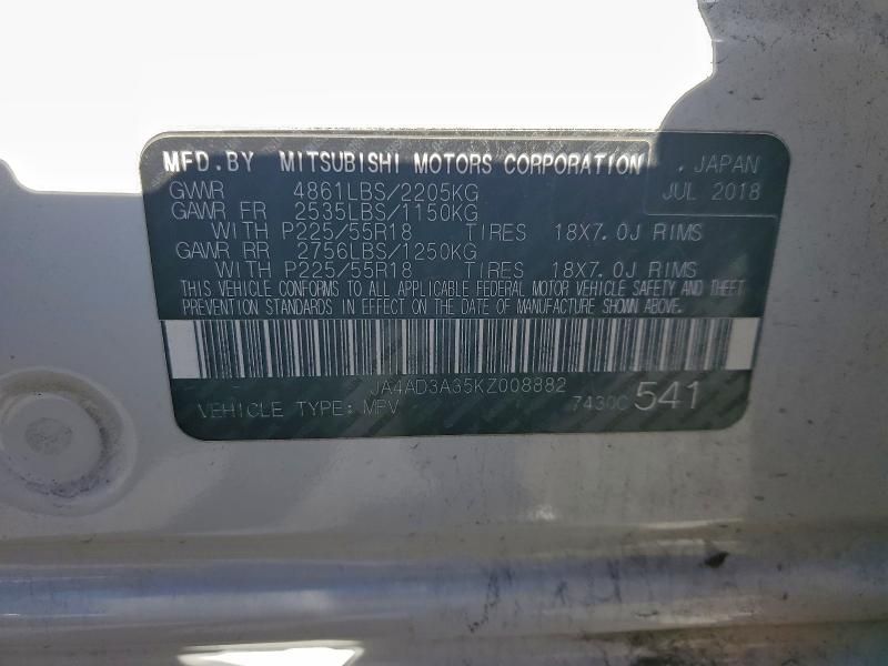 2019 Mitsubishi Outlander se