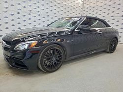 Salvage cars for sale from Copart Houston, TX: 2017 Mercedes-Benz C 63 amg