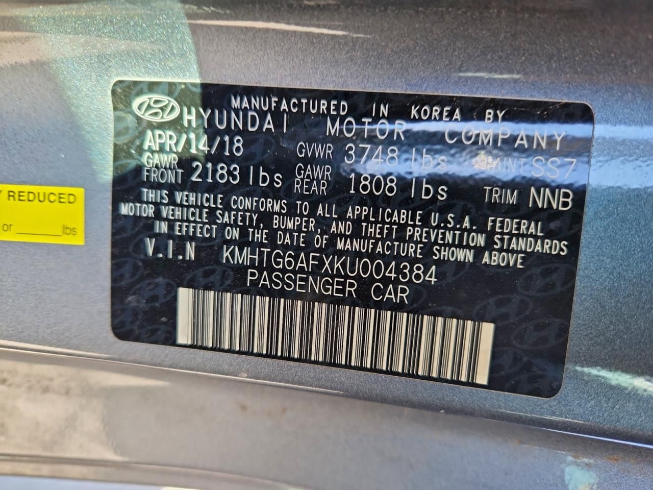 2019 Hyundai Veloster Base