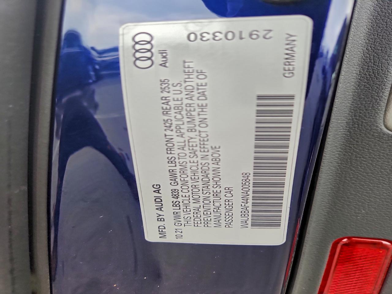 2022 Audi A4 Premium Plus 40