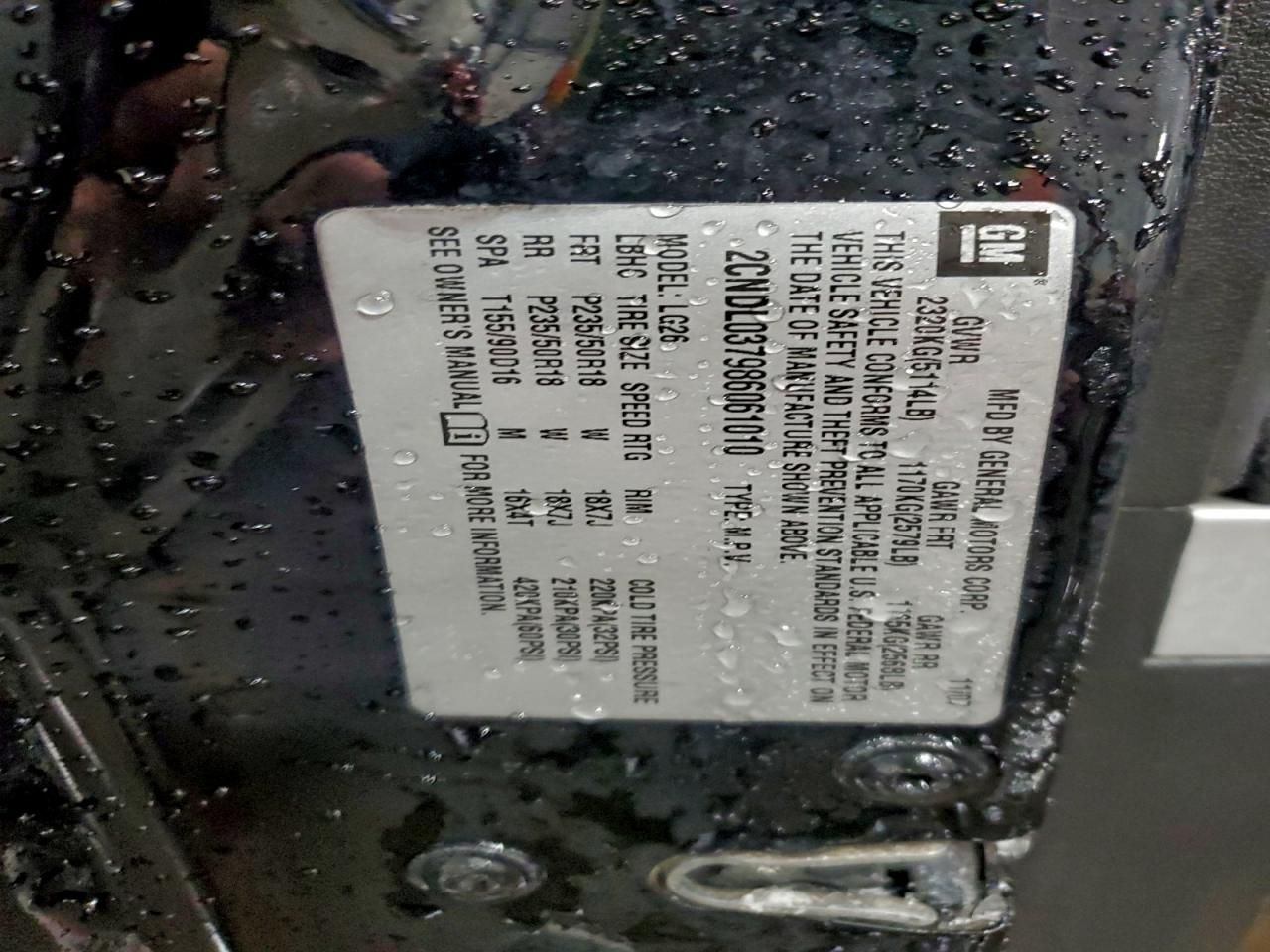 2008 Chevrolet Equinox Sport