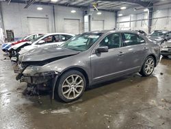 Salvage cars for sale from Copart Ham Lake, MN: 2012 Ford Fusion sel
