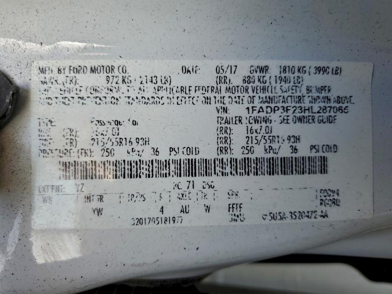 2017 Ford Focus se