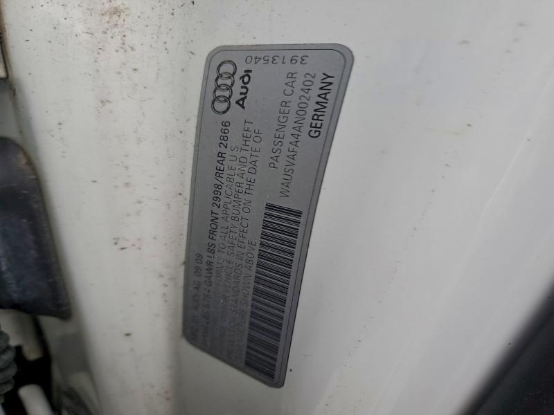 2010 Audi A8 l Quattro