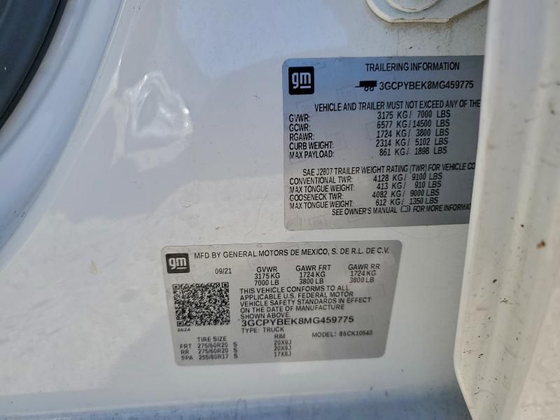 2021 Chevrolet Silverado K1500 Custom