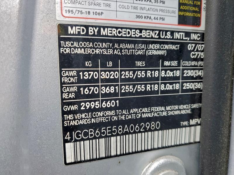 2008 Mercedes-Benz R 350