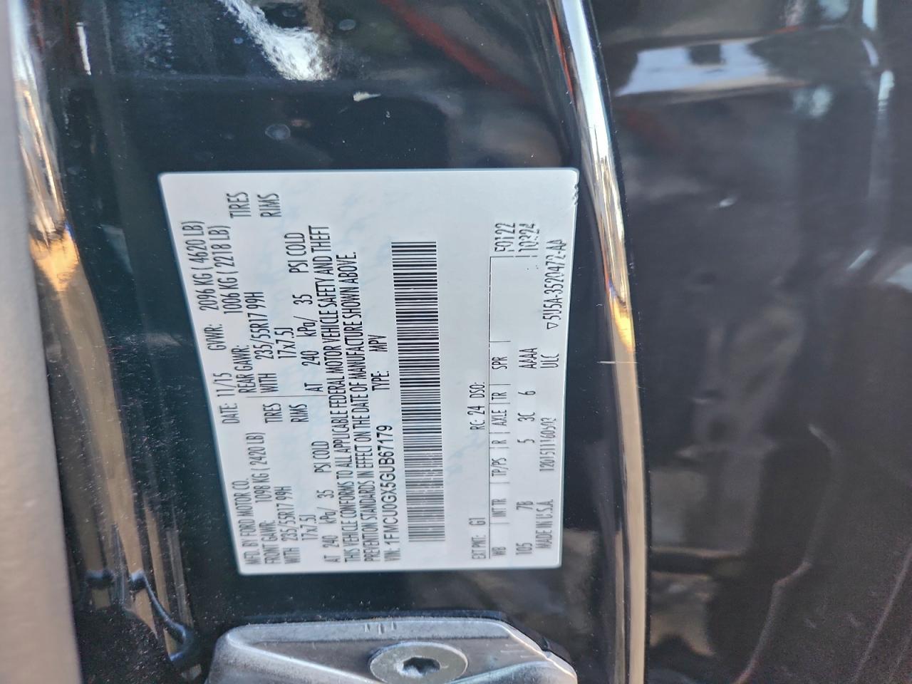 2016 Ford Escape se
