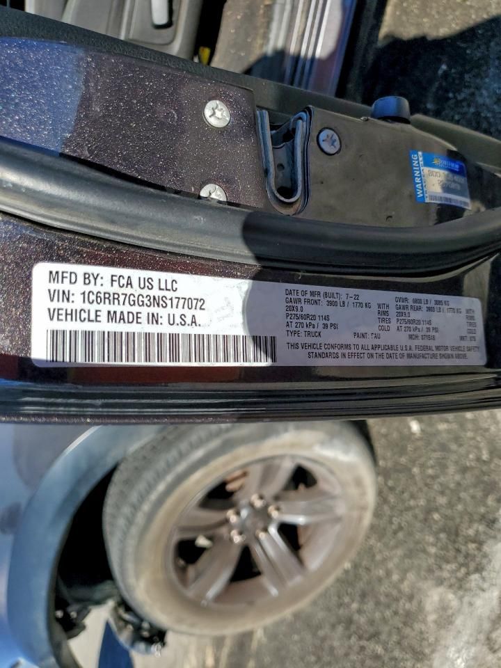 2022 Dodge Ram 1500 Classic slt