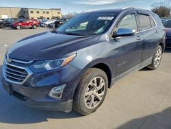 Salvage cars for sale from Copart Wilmer, TX: 2018 Chevrolet Equinox Premier