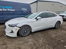 Salvage cars for sale from Copart Waldorf, MD: 2021 Hyundai Sonata Hybrid