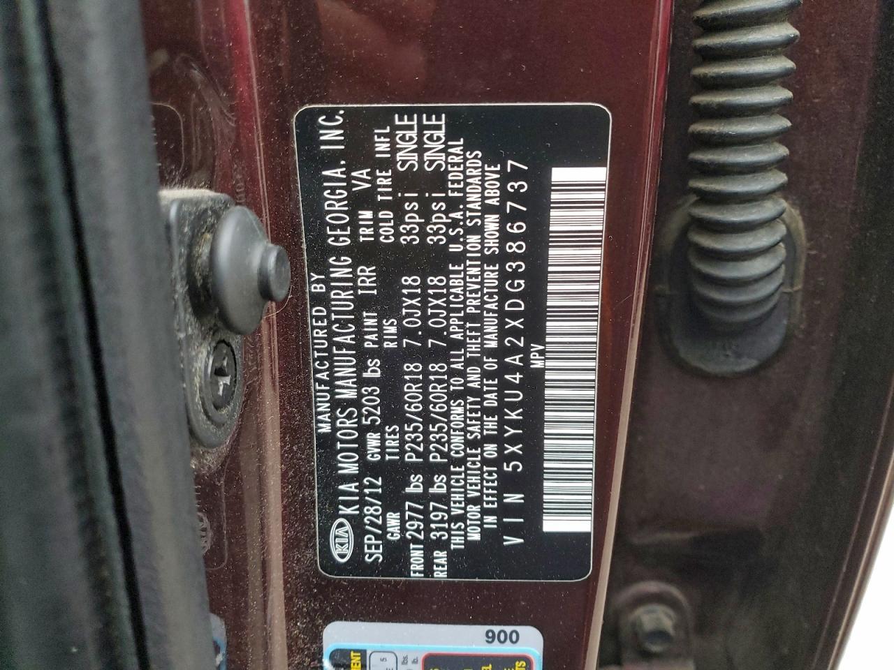 2013 KIA Sorento ex