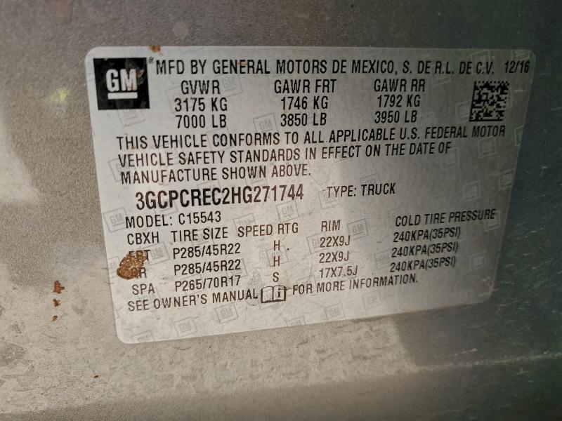 2017 Chevrolet Silverado C1500 LT