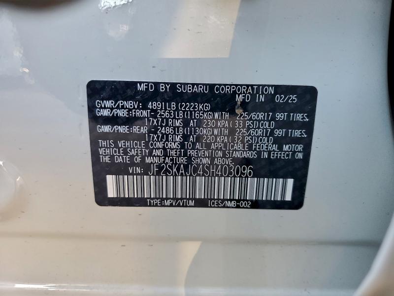 2025 Subaru Forester Wilderness