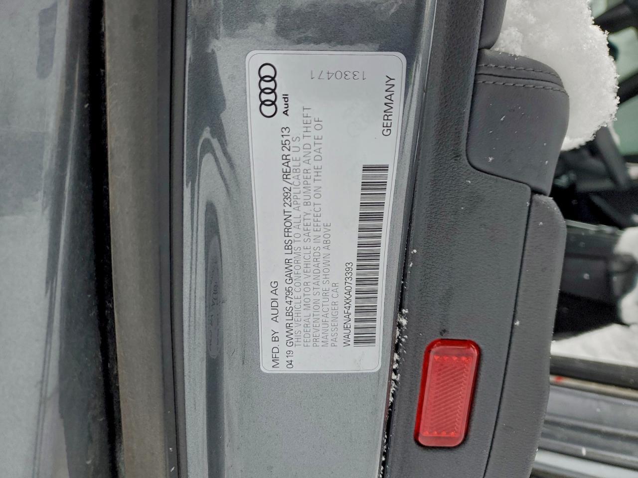 2019 Audi A4 Premium Plus