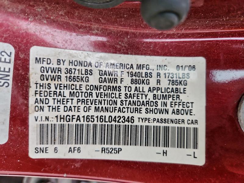 2006 Honda Civic lx