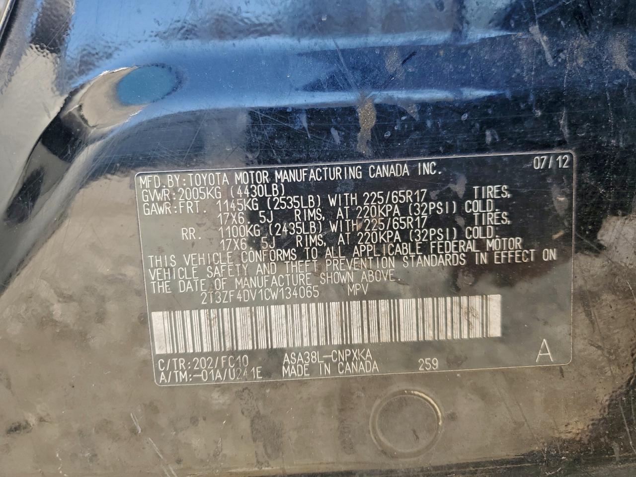 2012 Toyota Rav4