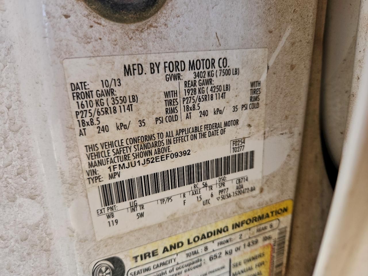 2014 Ford Expedition xlt