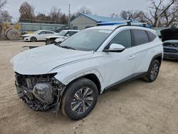 2022 Hyundai Tucson Blue en venta en Wichita, KS