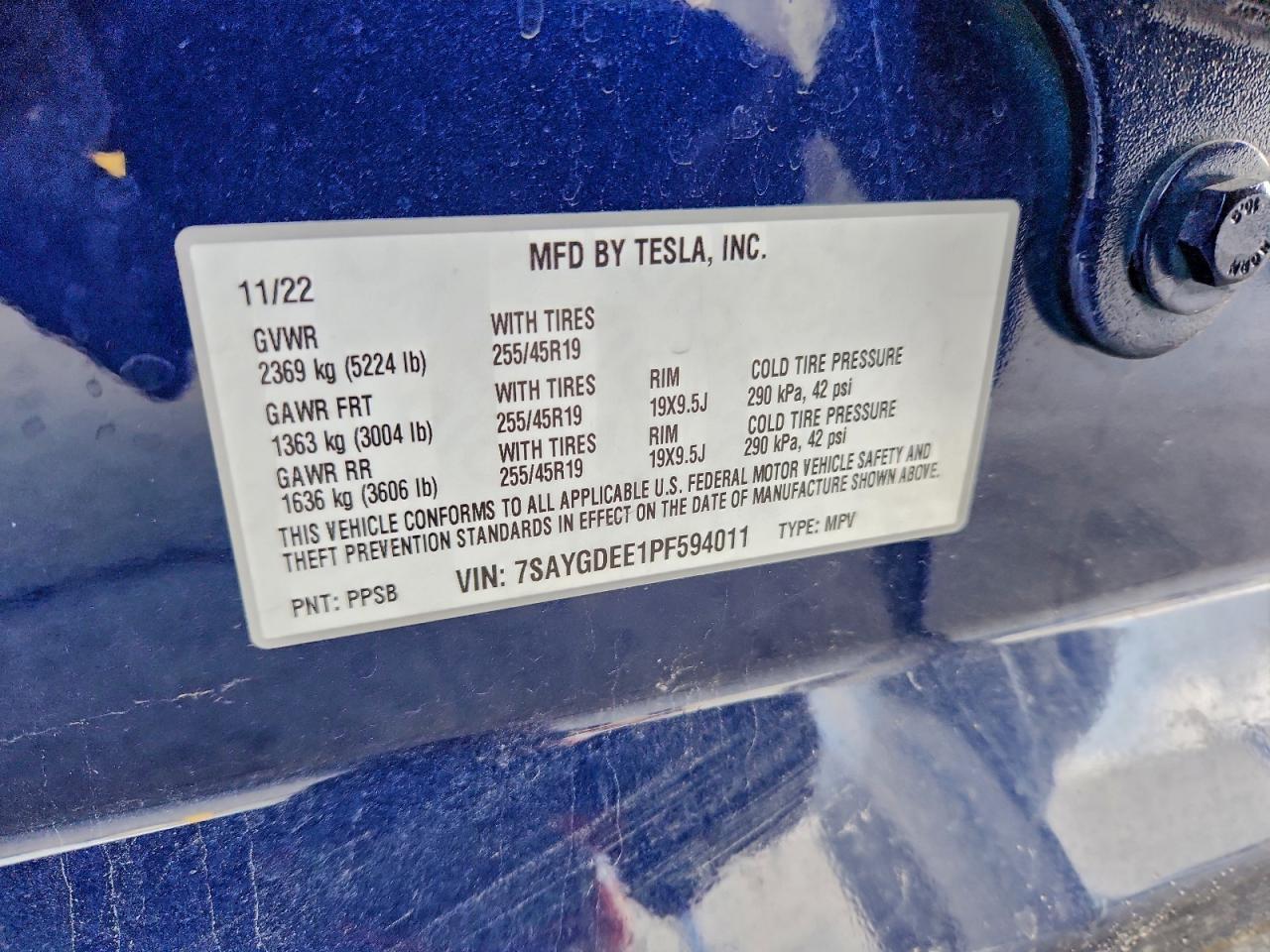 2023 Tesla Model y