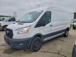 Salvage cars for sale from Copart Sacramento, CA: 2022 Ford Transit T-250 Delivery Van