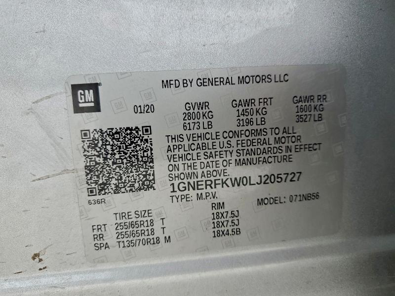 2020 Chevrolet Traverse ls