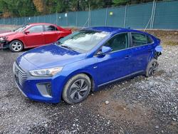 Hyundai salvage cars for sale: 2019 Hyundai Ioniq sel