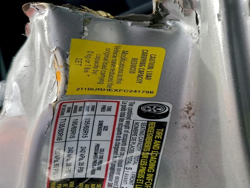 2015 Toyota Corolla l