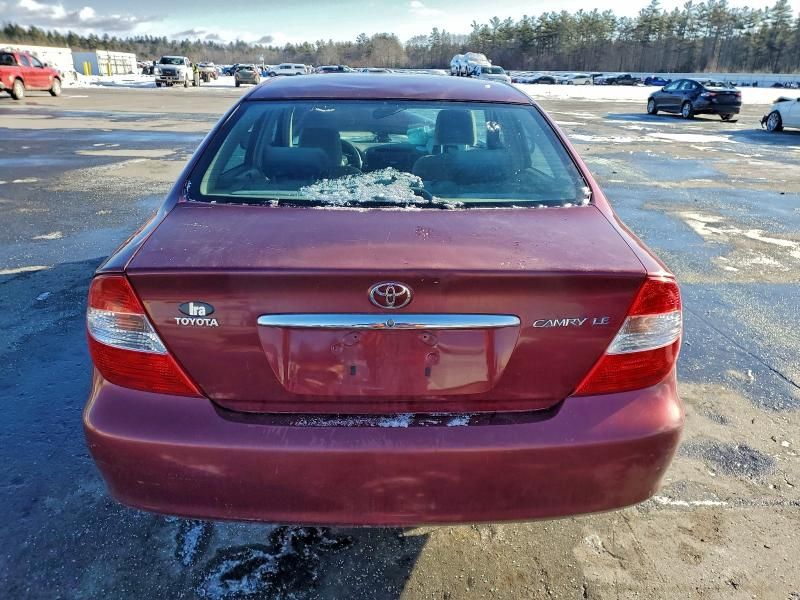 2002 Toyota Camry le