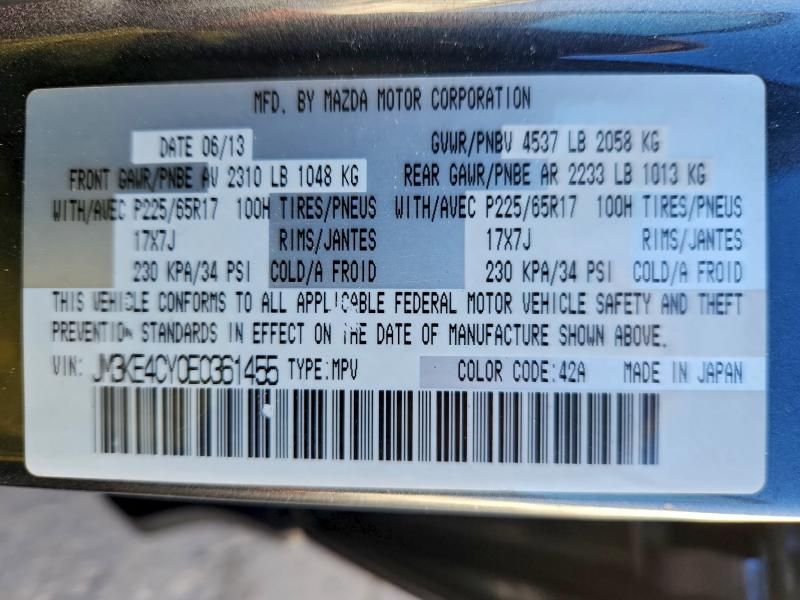 2014 Mazda Cx-5 Touring