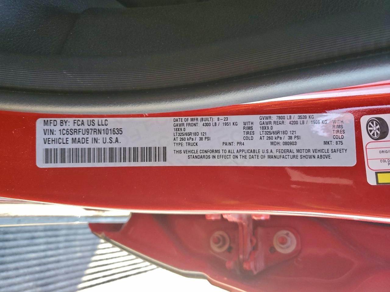 2024 Dodge Ram 1500 trx