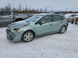 Subaru salvage cars for sale: 2015 Subaru Impreza Premium