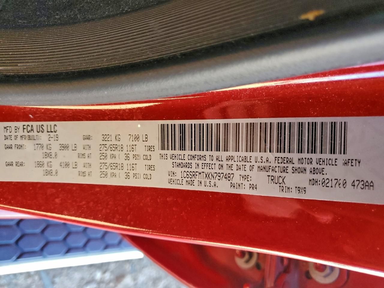 2019 Dodge Ram 1500 big Horn/lone Star