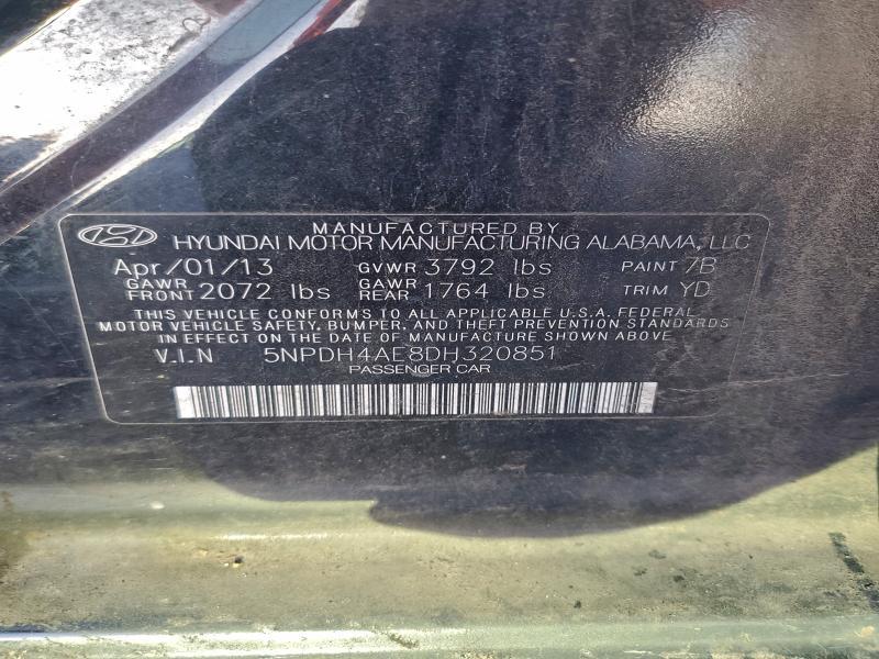 2013 Hyundai Elantra gls