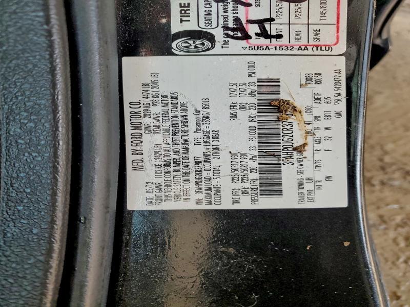 2012 Ford Fusion sel