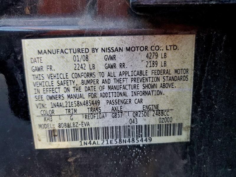 2008 Nissan Altima 2.5